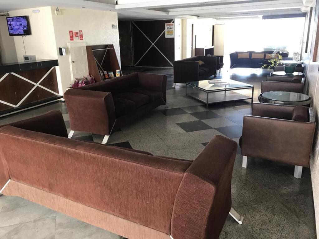 Apartament 301 Flat Mobiliado Com Vista Total Mar Na Praia De Iracema Fortaleza  Zewnętrze zdjęcie