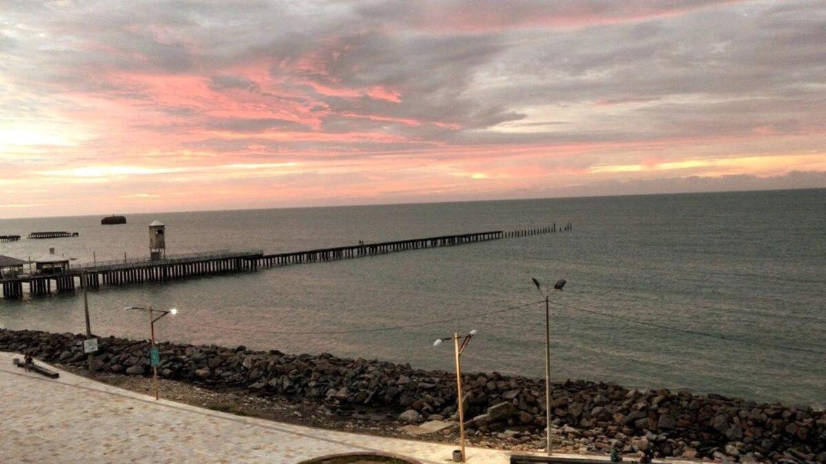 Apartament 301 Flat Mobiliado Com Vista Total Mar Na Praia De Iracema Fortaleza  Zewnętrze zdjęcie